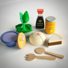 Load image into Gallery viewer, Keiki Kaukau: ✨MORE✨ Keiki Kaukau Wooden Play Food Set