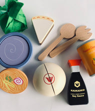 Load image into Gallery viewer, Keiki Kaukau: ✨MORE✨ Keiki Kaukau Wooden Play Food Set