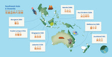 Load image into Gallery viewer, Habbi Habbi: Maps of the World (Bilingual Mandarin-English)
