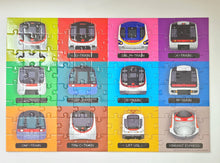 Load image into Gallery viewer, My Train Ride: MTR (2-in-1 Double-Sided Puzzle) • 香港鐵路列車2合1拼圖