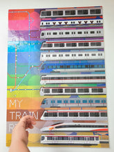 Load image into Gallery viewer, My Train Ride: MTR (2-in-1 Double-Sided Puzzle) • 香港鐵路列車2合1拼圖