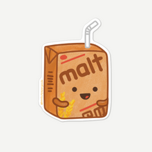 Load image into Gallery viewer, Malt Drink VINYL STICKER (Durable & Water Resistant)