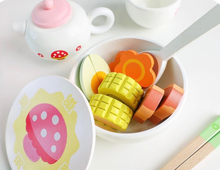 Load image into Gallery viewer, (❤️ Seconds) Baby Snack Time: 27-Piece Dim Sum Tea Wooden Play Set