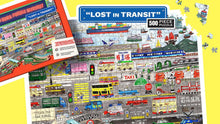 Load image into Gallery viewer, Hong Kong Puzzle Mystery #3: Lost in Transit | 500pc Hong Kong Themed Jigsaw Puzzle & Scavenger Hunt Game
