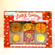 Load image into Gallery viewer, Keiki Kaukau: Lucky Tummy Chinatown Treats Wooden Toy Set