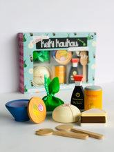 Load image into Gallery viewer, Keiki Kaukau: ✨MORE✨ Keiki Kaukau Wooden Play Food Set