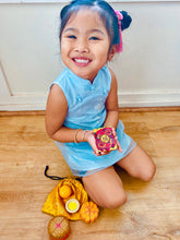 Load image into Gallery viewer, Keiki Kaukau: Lucky Tummy Chinatown Treats Wooden Toy Set