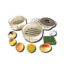 Load image into Gallery viewer, Bitty Bao: 12-Piece Wooden Dim Sum Toy Set