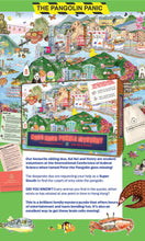 Load image into Gallery viewer, Hong Kong Puzzle Mystery #2: The Pangolin Panic | 500pc Hong Kong Themed Jigsaw Puzzle & Scavenger Hunt Game