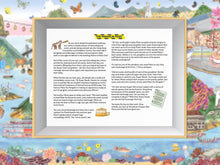 Load image into Gallery viewer, Hong Kong Puzzle Mystery #2: The Pangolin Panic | 500pc Hong Kong Themed Jigsaw Puzzle & Scavenger Hunt Game