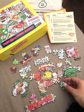 Load image into Gallery viewer, Hong Kong Puzzle Mystery #4: Hot Pot Land | 500pc Jigsaw Puzzle & Scavenger Hunt Game