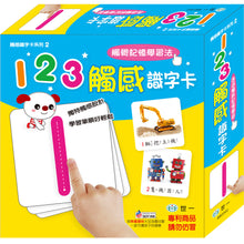 Load image into Gallery viewer, 123 Sensory Flash Cards • 123觸感識字卡
