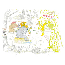 Load image into Gallery viewer, Little Yellow Bunny and Minty's Forest Adventures (Set of 4) • 小黃兔和綠薄荷的森林事件簿(4冊)