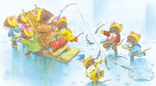 Load image into Gallery viewer, 7 Little Mice Series (Set of 4) • 七隻小老鼠系列四書組:七隻小老鼠去海邊、七隻小老鼠挖地瓜、七隻小老鼠愛釣魚、七隻小老鼠去上學