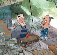 Load image into Gallery viewer, National Treasures #4: Advertisements of Song Dynasty: Jinan Blacksmith Liu's Bronze Printing Plate • 國寶故事4:宋朝的廣告:濟南劉家功夫針舖銅版