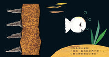 Load image into Gallery viewer, Little White Fish Counts to 11 (A Lift-the-Flap Board Book) • 小白魚玩躲貓貓