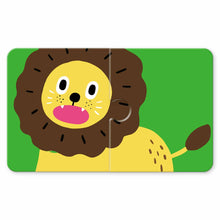 Load image into Gallery viewer, Baby's Bilingual Matching Puzzle Pairs: Animals • 1歲Baby配對拼圖:動物篇