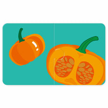 Load image into Gallery viewer, Baby's Bilingual Matching Puzzle Pairs: Vegetables • 1歲Baby配對拼圖:蔬菜篇