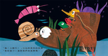 Load image into Gallery viewer, Little White Fish and the Strange Thing (Board Book) • 小白魚的好奇心(感觀認知)