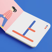 Load image into Gallery viewer, Dot Line Curve: The Book of Opposites Bundle: A Touch & Trace Book + Write & Wipe Cards