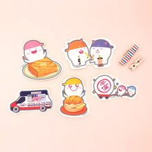 Load image into Gallery viewer, Hong Kong Food Sticker Set (5 Designs) • 香港美食貼紙系列套裝 (一套5款)