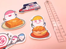 Load image into Gallery viewer, Hong Kong Food Sticker Set (5 Designs) • 香港美食貼紙系列套裝 (一套5款)
