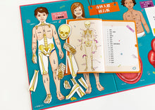 Load image into Gallery viewer, The Human Body and How It Works Book and Magnet Kit • 人體裏有什麼?奇妙人體磁貼學習套裝