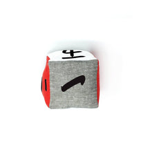 Load image into Gallery viewer, Organic Plush Chinese Number Cubes (Set of 2)