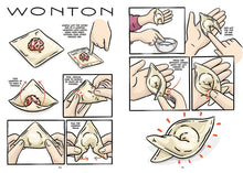 Load image into Gallery viewer, Let's Make Dumplings!: A Comic Book Cookbook (English)