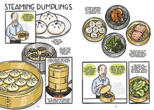 Load image into Gallery viewer, Let's Make Dumplings!: A Comic Book Cookbook (English)