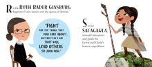 Load image into Gallery viewer, A is for Awesome!: 23 Iconic Women Who Changed the World Board Book (English)