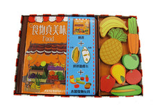 Load image into Gallery viewer, (❤️ Seconds) Yummy Foods : A Book + Puzzle + Wooden Toy Set • 食物真美味(閱讀‧遊戲‧玩具3合1套裝)