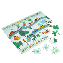 Load image into Gallery viewer, Habbi Habbi Cars & Trucks Puzzle (Bilingual Mandarin-English)