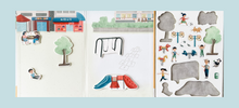 Load image into Gallery viewer, Lele Goes Out to Play Magnetic Play Book • 樂樂出去玩 磁鐵遊戲書