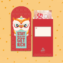 Load image into Gallery viewer, Stay Healthy Get Rich Red Pockets (Pack of 2)