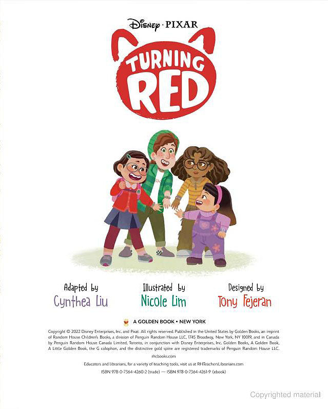 Turning Red (Disney Pixar: Classic Collection #37) - 9781761203800 - Dymocks