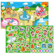 Load image into Gallery viewer, Fill-in-the-Blank Vocabulary Sticker Booklets • 生字貼紙故事書