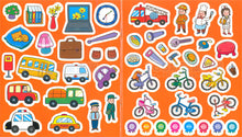 Load image into Gallery viewer, Fill-in-the-Blank Vocabulary Sticker Booklets • 生字貼紙故事書