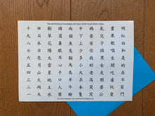 Load image into Gallery viewer, Toy Brick Stickers #1 (First 100 Chinese Characters)