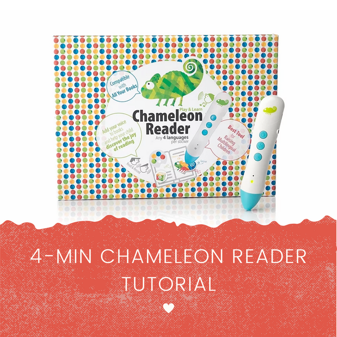 Quick 4-min Chameleon Reader Tutorial by Little Kozzi Customer!