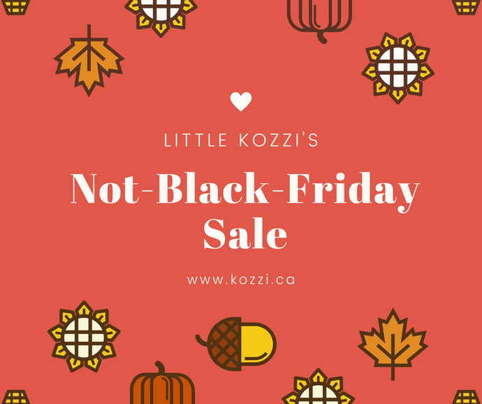 The Not-Black-Friday Sale