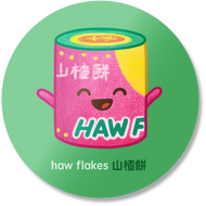 Bilingual Haw Flakes 山楂餠 MAGNET