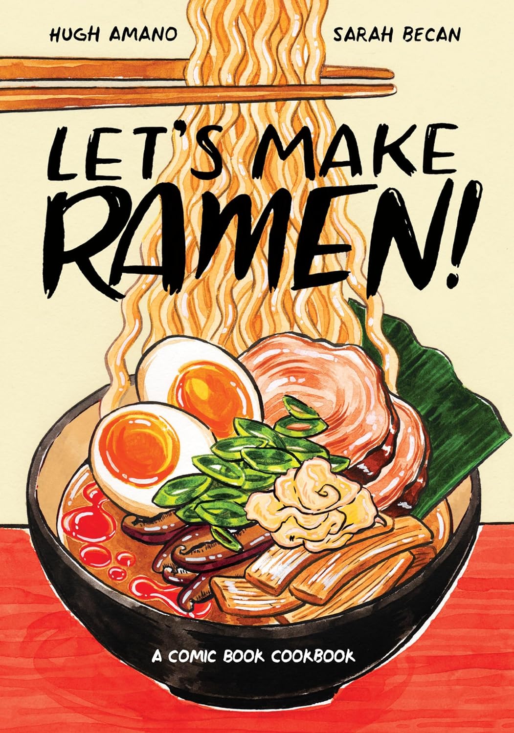 Let's Make Ramen!: A Comic Book Cookbook (English)