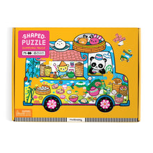 Load image into Gallery viewer, Dumpling Truck 75 Piece Shaped Scene Puzzle
