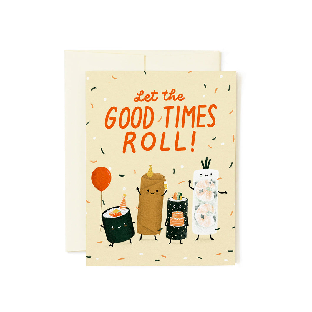 [CELEBRATION] Let the Good Times Roll Greeting Card
