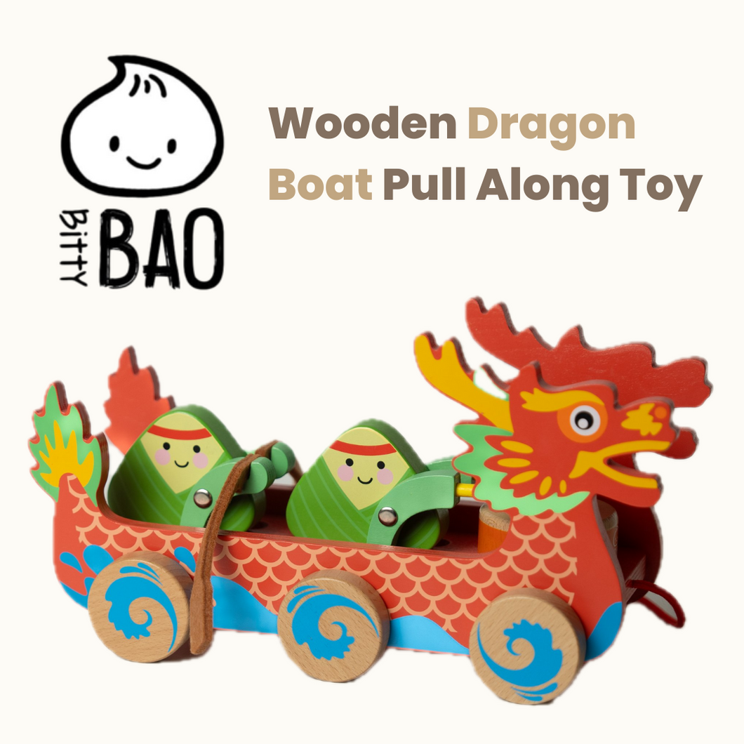 Bitty Bao: Dragon Boat Pull Along Toy