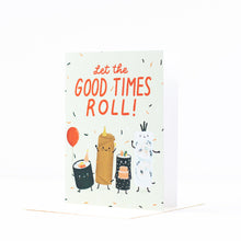 Load image into Gallery viewer, [CELEBRATION] Let the Good Times Roll Greeting Card
