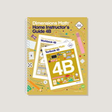 Load image into Gallery viewer, Singapore Math: Dimensions Math Home Instructor’s Guide 4B
