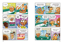 Load image into Gallery viewer, Gingerbread Man Manga #1: Hilarious Science • 跑跑薑餅人1：無限爆笑的科學
