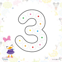 Load image into Gallery viewer, Mickey Mouse &amp; Friends Dot Sticker Flash Cards: Numbers • 迪士尼DISNEY數字學習圓圓貼
